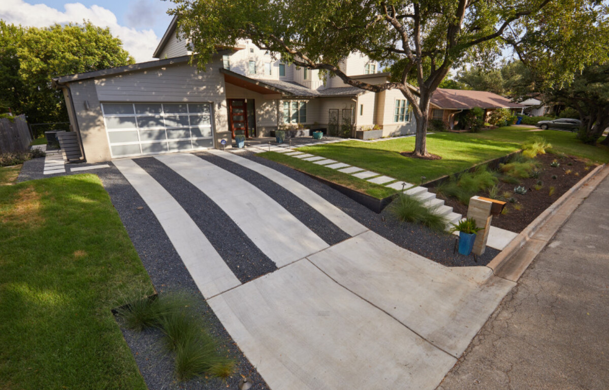 Professional concrete driveway installation in Bellevue, NE